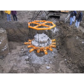 Модуль насадки для обрубки круглых свай TAETS 380 Модуль насадки для обрубки круглых свай TAETS 380